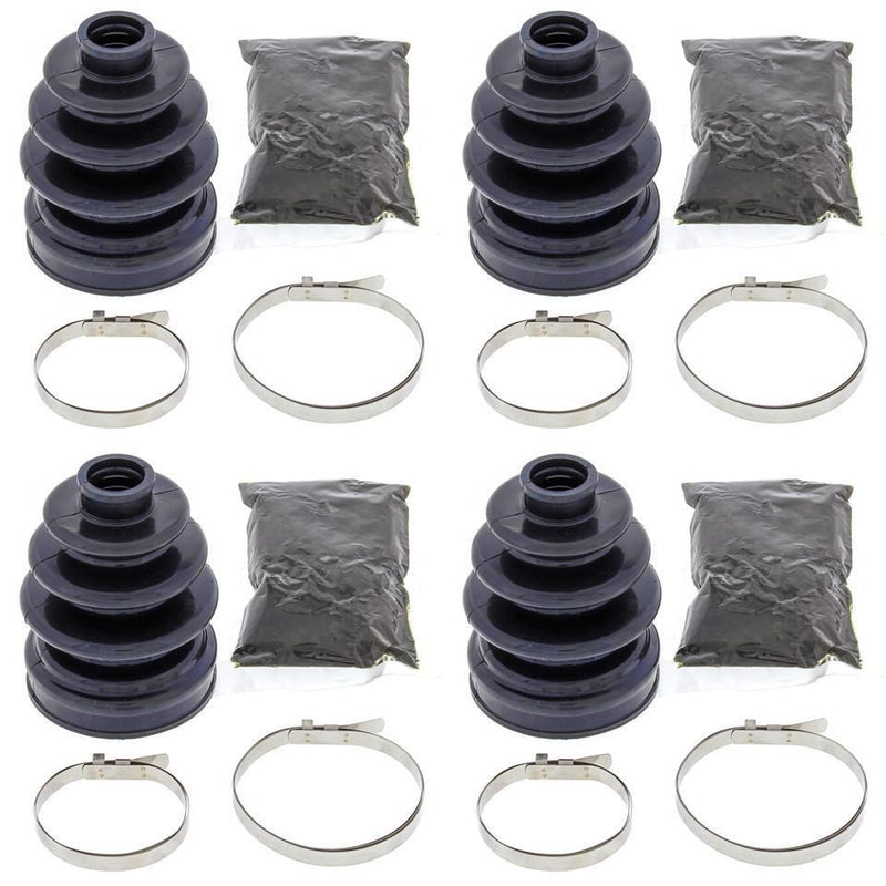 Load image into Gallery viewer, Complete Rear Inner &amp; Outer CV Boot Repair Kit for Honda TRX500FA 2015-2016
