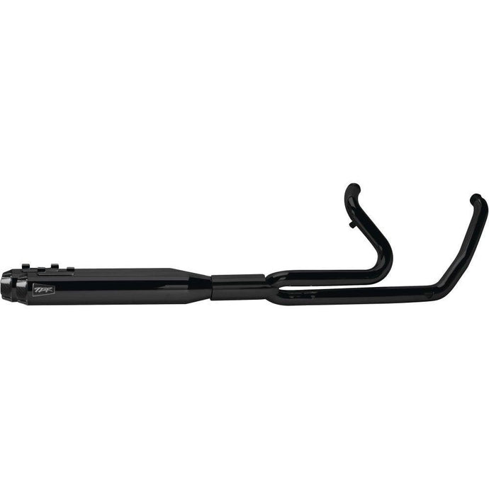 Two Brothers Racing 2-Into-1 Black Full System Comp-S with Ghost Pipe 005-46802-B