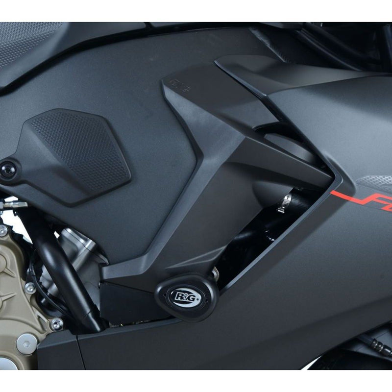 Load image into Gallery viewer, R&amp;G Racing Black Aero Style Crash Protection Bobbins For 2017-2019 Honda CBR1000RR SP

