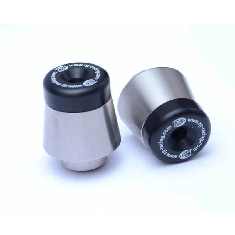 Load image into Gallery viewer, R&amp;G Racing Black Bar End Sliders For 2014-2019 Honda CB650F
