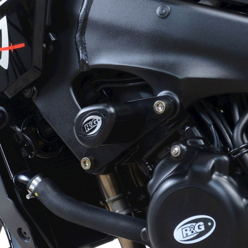 Load image into Gallery viewer, R&amp;G Racing Black Aero Style Crash Protection Bobbins For 2019-2024 Suzuki Katana 1000
