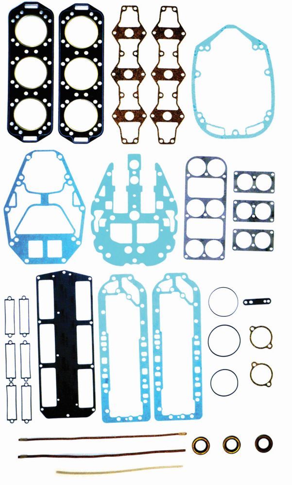 Load image into Gallery viewer, WSM Gasket Kit Powerhead For Mercury / Mariner 150 / 175 Hp 6 Cyl 76-88 500-224

