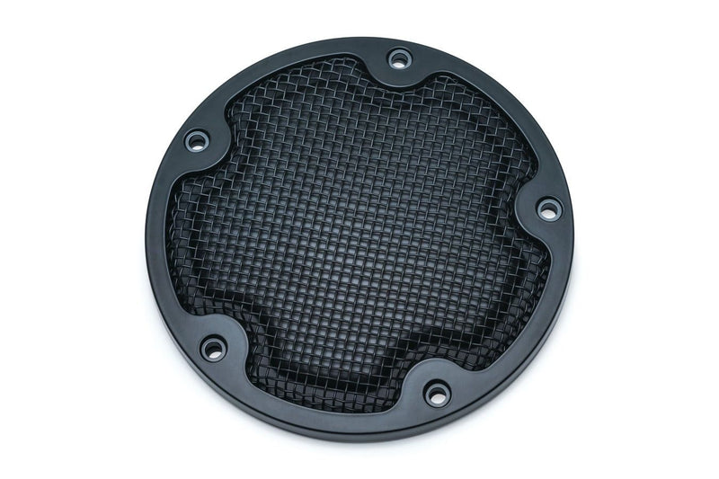 Load image into Gallery viewer, Kuryakyn Mesh Derby Cover Black - 6527
