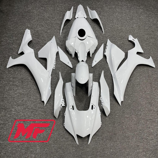 Monster Fairings Full Kit Yamaha R1 20-23 Gloss White + Windshield + Gas Tank Cover