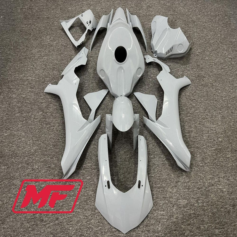 Load image into Gallery viewer, Monster Fairings Full Kit Yamaha R1 15-19 Nardo Grey + Windshield + Gas Tank Cover
