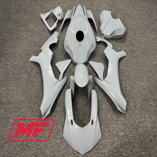 Monster Fairings Full Kit Yamaha R1 15-19 Nardo Grey + Windshield + Gas Tank Cover