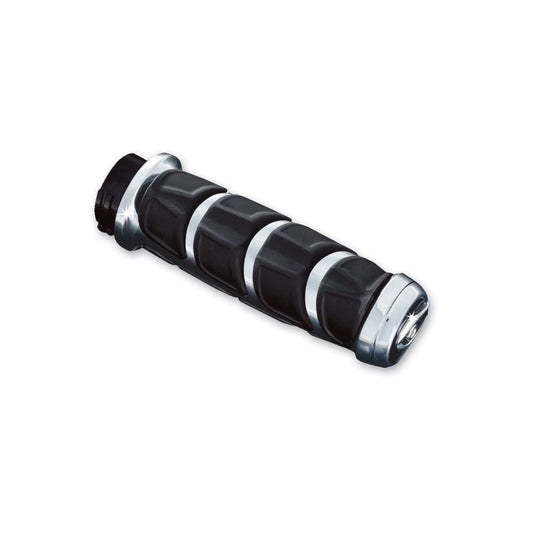 KURYAKYN CHROME KINETIC GRIPS FOR VICTORY EXCEPT HEATED GRIP OCT, VV, CCT 6375