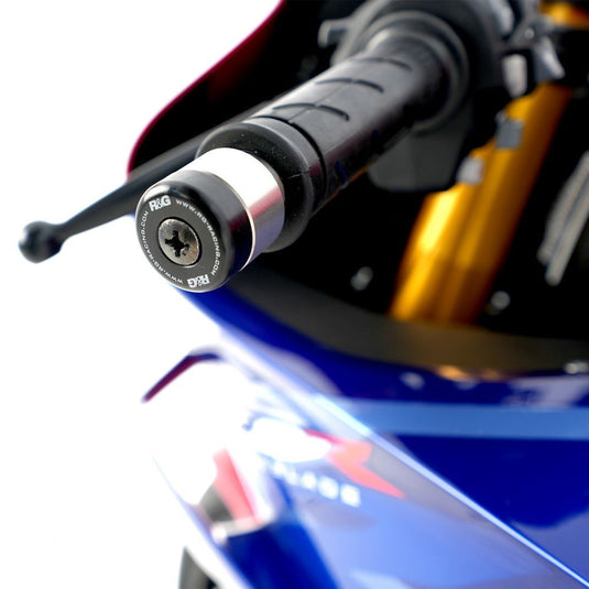 R&G Racing Black Bar End Sliders For 1998?2023 Honda Bros