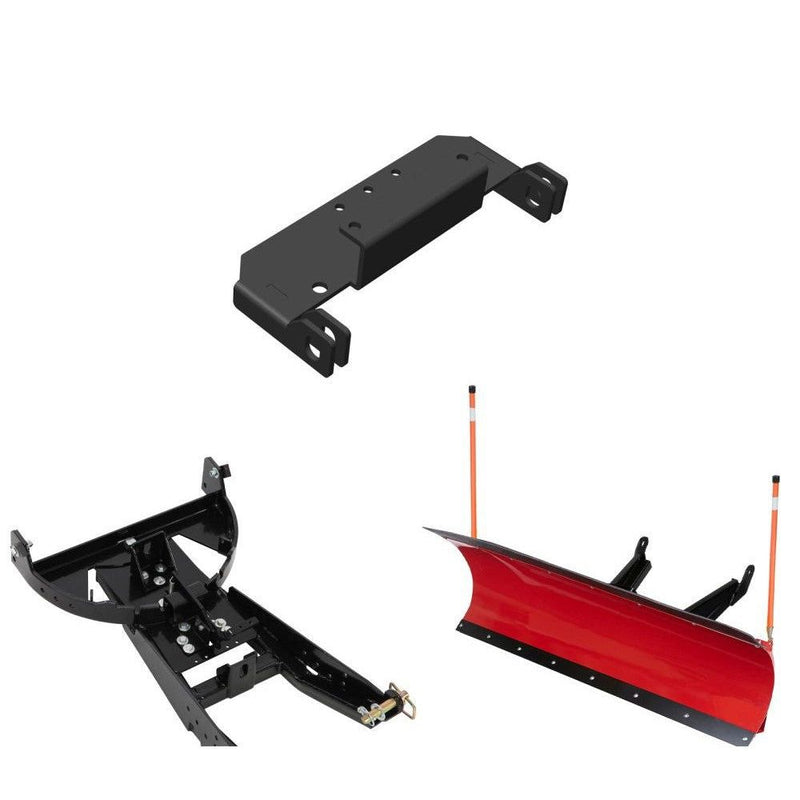 Load image into Gallery viewer, Denali Black UTV Snow Plow Kit For CF-Moto UFORCE 1000 2019-2020
