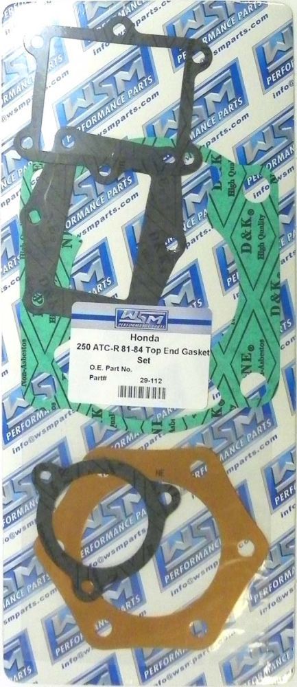 Load image into Gallery viewer, WSM Top End Gasket Kit For Honda 250 ATC-R 81-84 29-112
