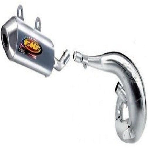 FMF FATTY PIPE + SHORTY SILENCER FULL EXHAUST 02 03 HONDA CR125R CR125 CR 125R