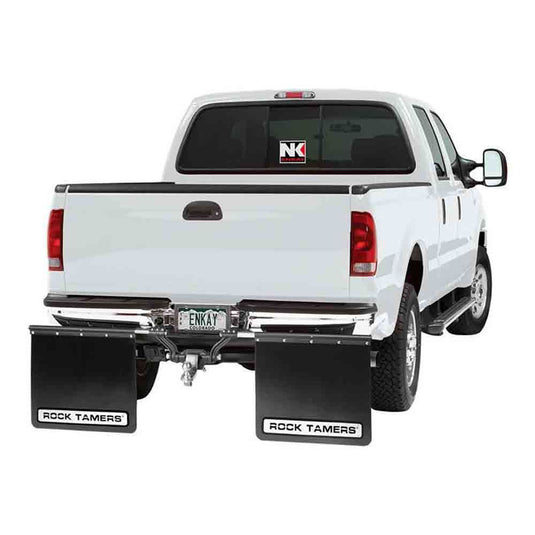 Rock Tamers Mud Flap System for 2-1/2 Inch Receiver Ball Mount