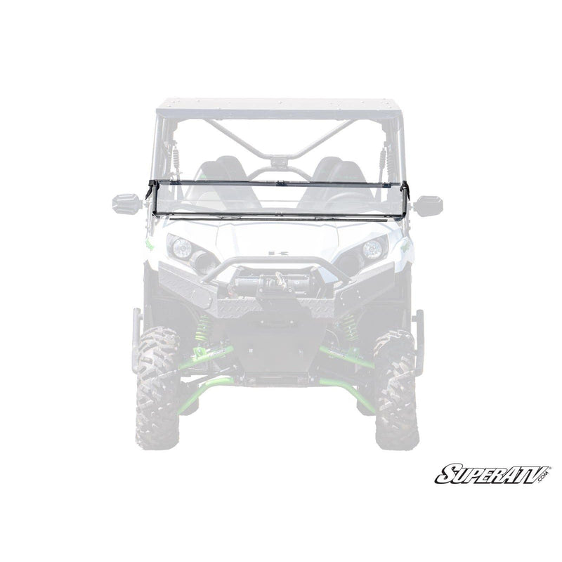 Load image into Gallery viewer, SuperATV Kawasaki Teryx Scratch Resistant Flip Down Windshield FDWS-K-TRX4-70

