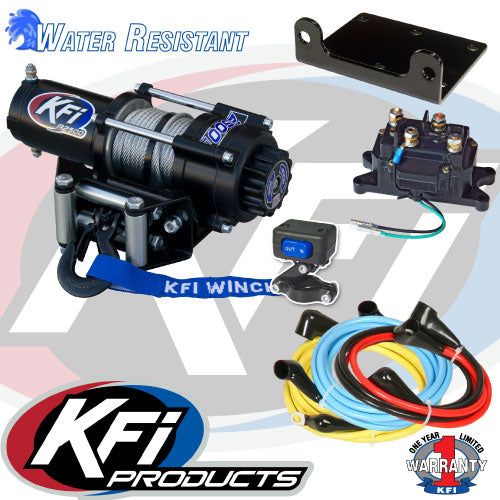 Load image into Gallery viewer, Winch Kit 2500 lb For Kymco MXU 375/450i 2009-2015 (Steel Cable)
