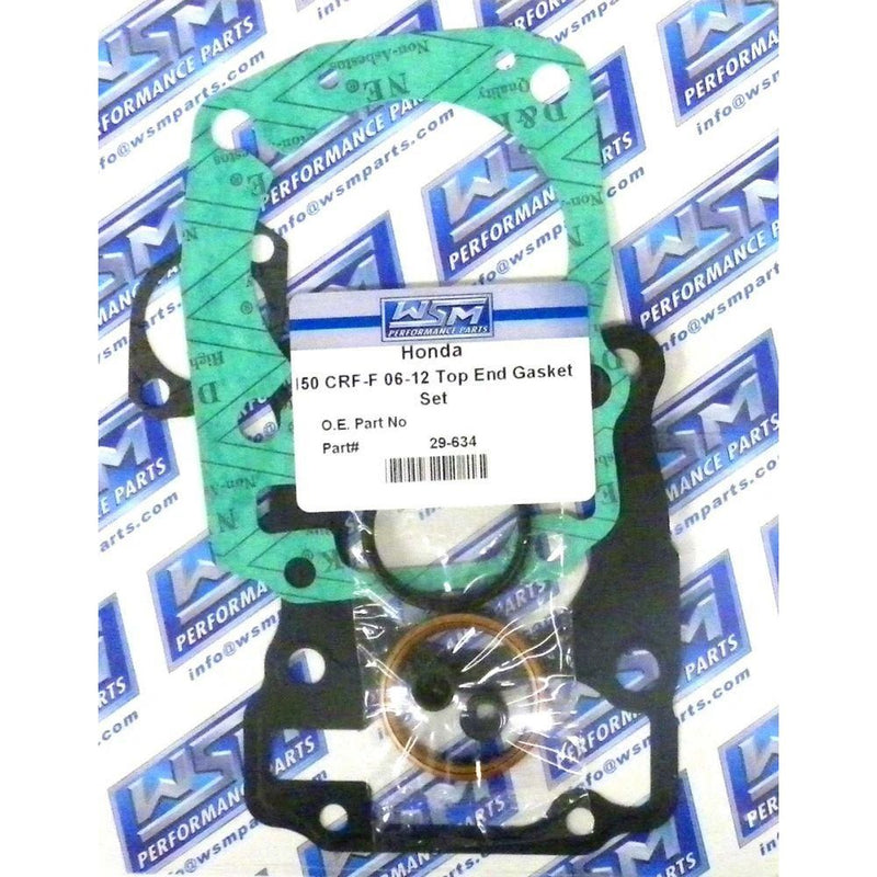 Load image into Gallery viewer, WSM Top End Gasket Kit For Honda 150 CRF-F 06-17 29-634
