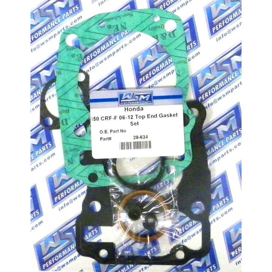 WSM Top End Gasket Kit For Honda 150 CRF-F 06-17 29-634