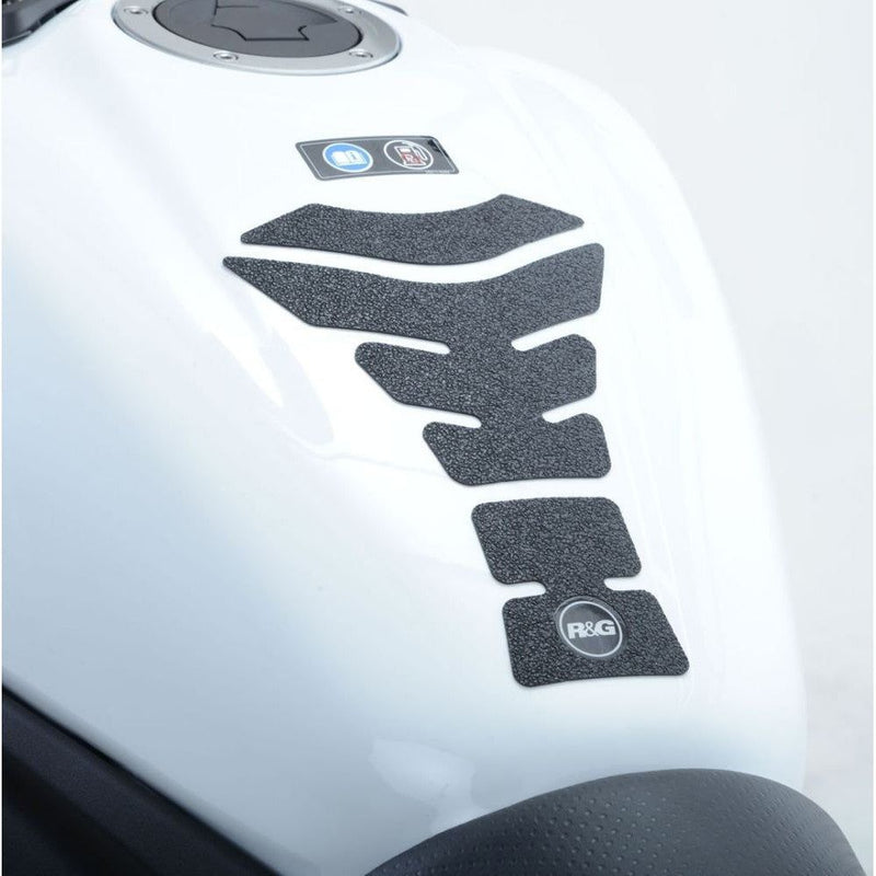 Load image into Gallery viewer, R&amp;G Racing Black Modular Centre Tank Pad Protector For 2013-2018 Aprilia Caponord 1200

