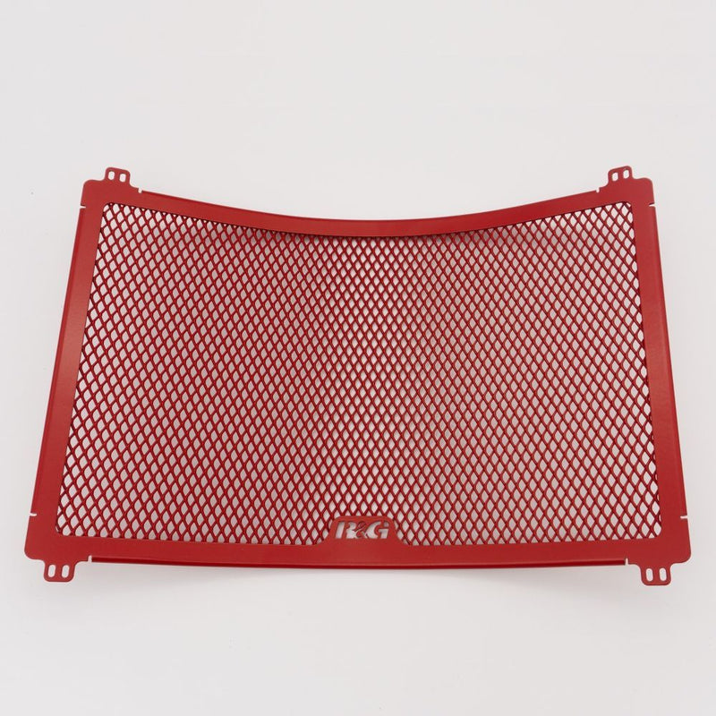 Load image into Gallery viewer, R&amp;G Racing Red Aluminum Radiator Guard RAD0278RE
