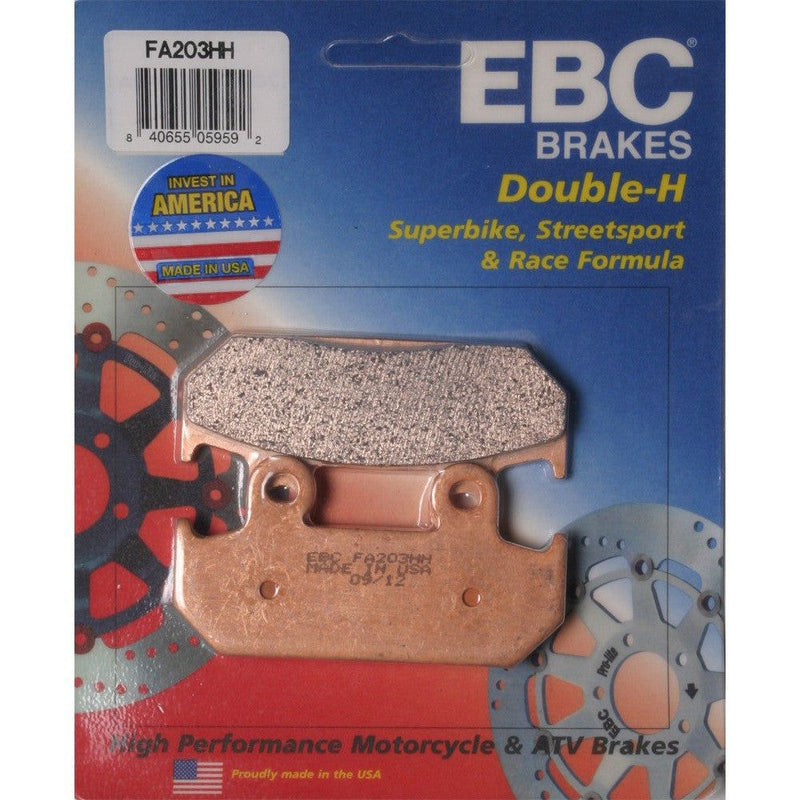 Load image into Gallery viewer, EBC 1 Pair Sintered HH Race Formula Brake Pads MPN FA203HH
