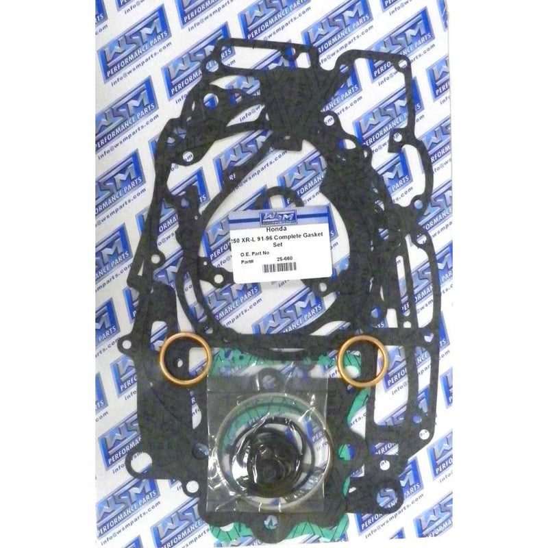 Load image into Gallery viewer, WSM Complete Gasket Kit For Honda 250 XR 85-96 25-660

