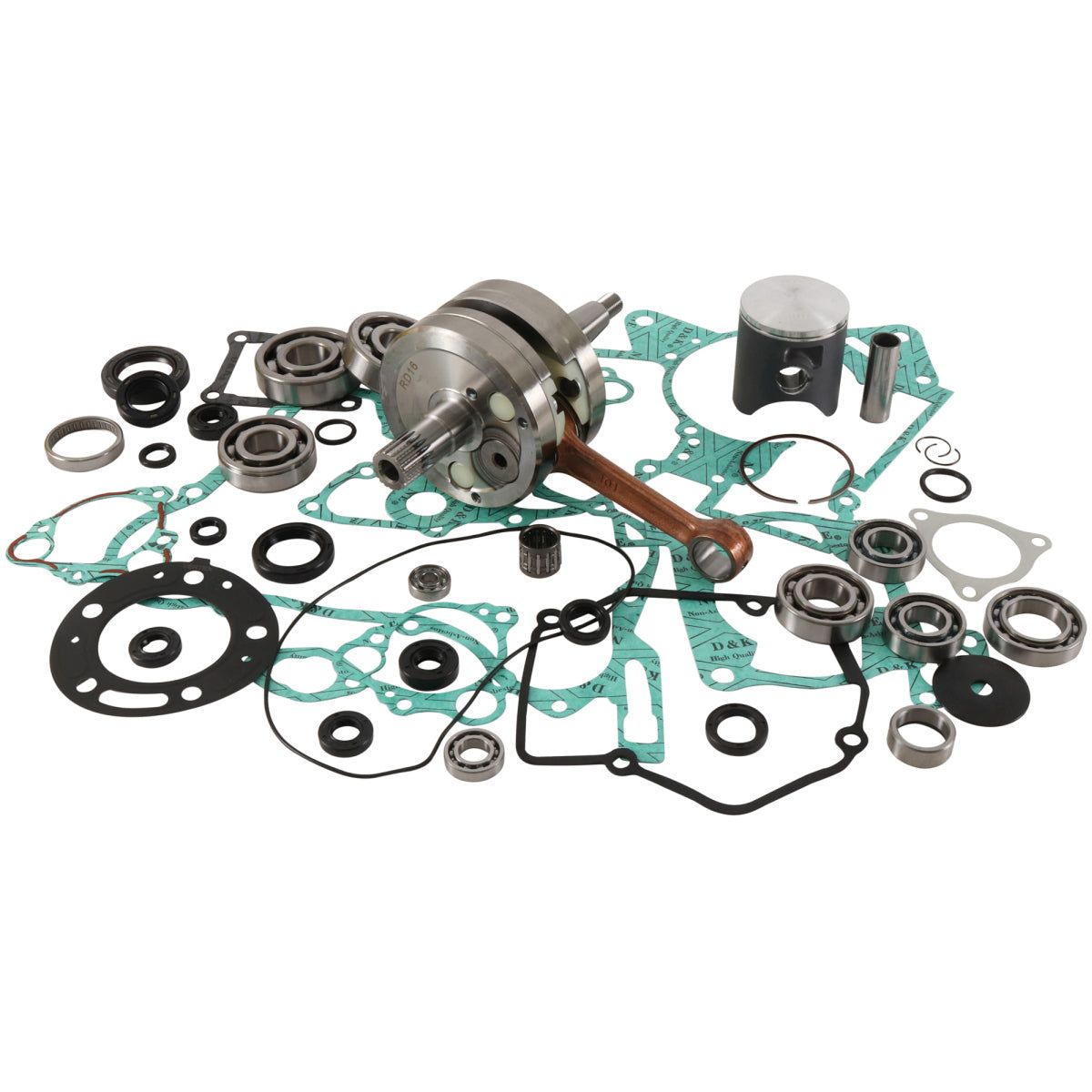 Wrench Rabbit Complete Engine Rebuild Kit For 1990-1991 Honda CR 125 R