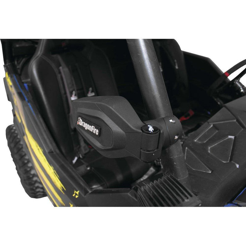 Load image into Gallery viewer, DragonFire Racing Slayer UTV Mirrors Black - 04-0813
