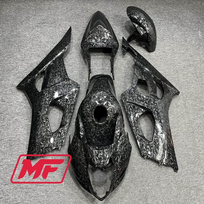 Load image into Gallery viewer, Monster Fairings Full Kit Suzuki GSXR1000 03-04 Forged Carbon Fiber Style + Windshield + Gas Tank Cover
