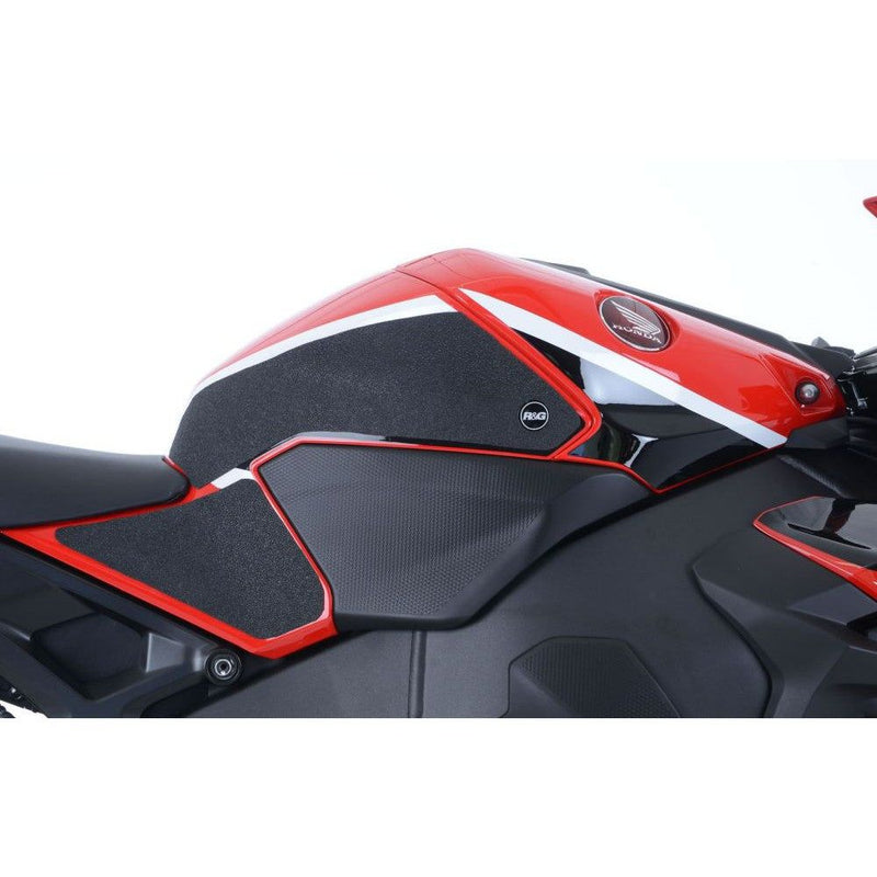 Load image into Gallery viewer, R&amp;G Racing Black Tank Traction Grips For 2017-2019 Honda CBR1000RR SP
