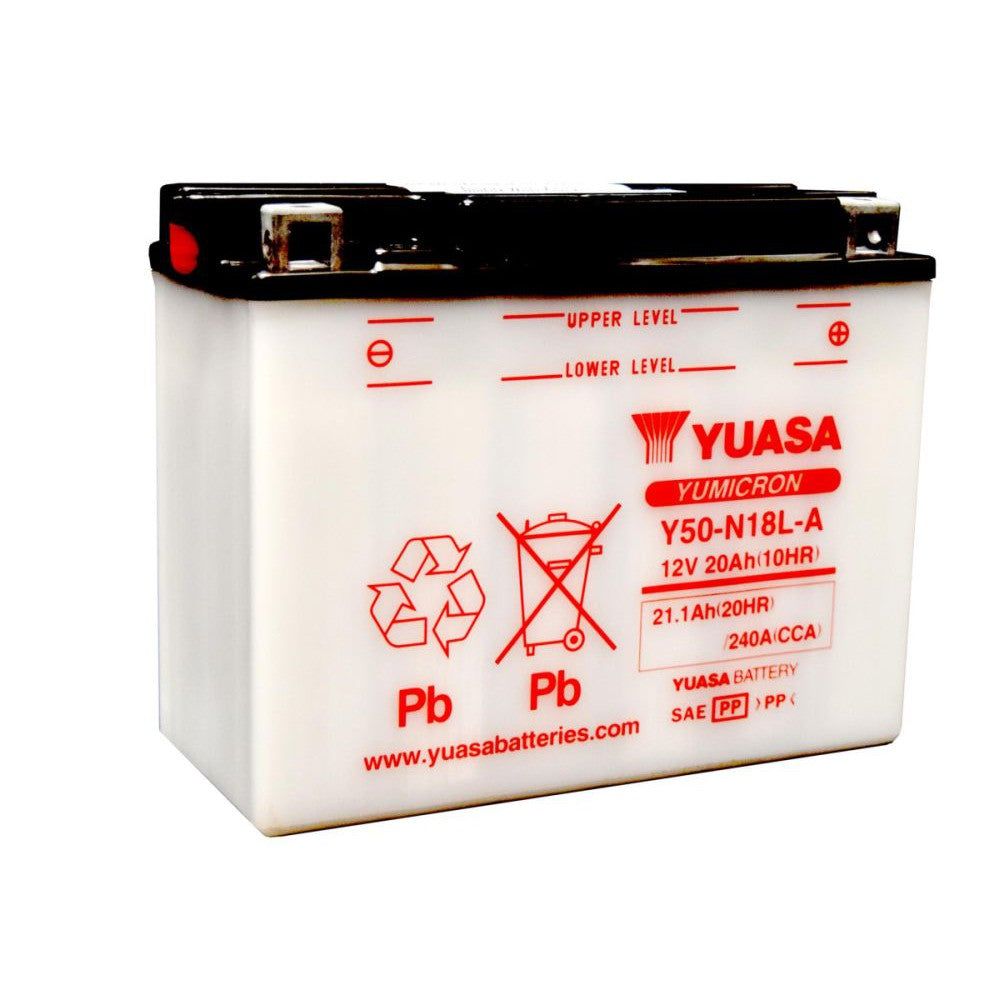 Yuasa Conventional Y50N18LA 12 Volt Battery YUAM2218Y