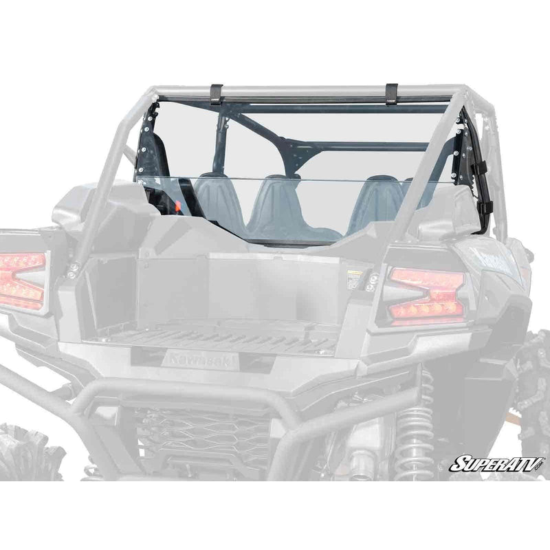 Load image into Gallery viewer, SuperATV Kawasaki Teryx KRX 4 1000 Rear Windshield RWS-K-KRX4-76
