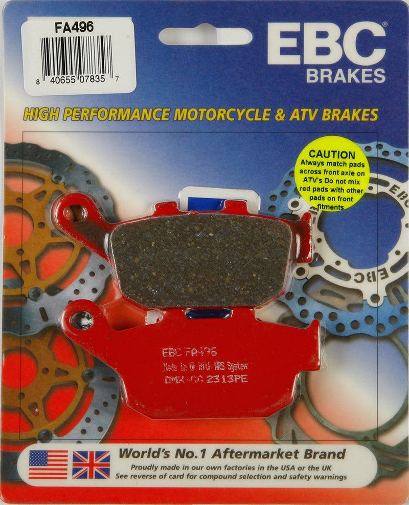 Load image into Gallery viewer, EBC 1 Pair FA Series Organic Replacement Brake Pads MPN FA496
