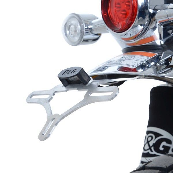 R&G Racing Silver Tail Tidy License Plate Holder For 2019-2021 Honda Monkey Z125M