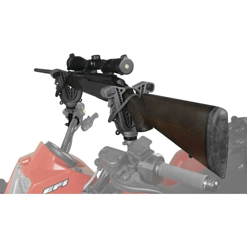 Load image into Gallery viewer, ATV/UTV Tek V-Grip Gun and Bow Holder Handlebar/Rack Black
