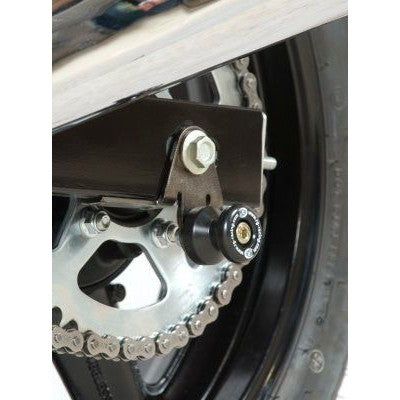 Load image into Gallery viewer, R&amp;G Racing Black Cotton Reels Offset For 2013-2016 Suzuki Inazuma 250 CR0043BK
