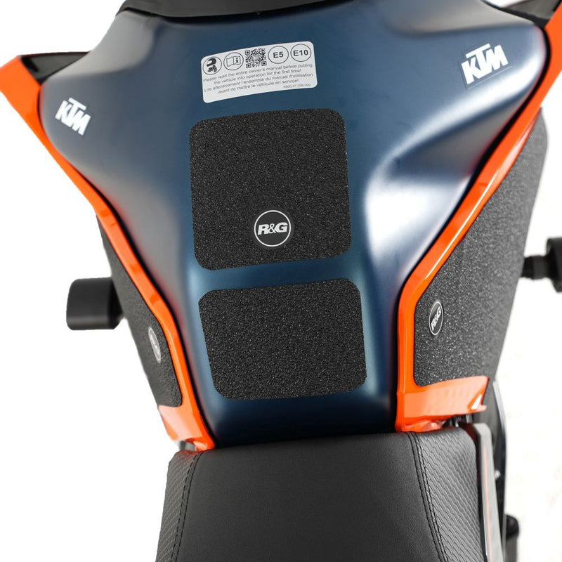 Load image into Gallery viewer, R&amp;G Racing Black Modular Centre Tank Pad Protector For 2024-2025 KTM 125 Duke
