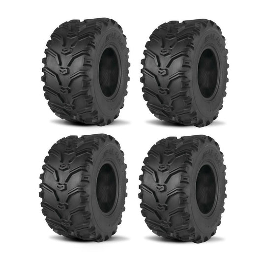 Kenda Set of Two K299 Bear Claw Tires (6 Ply) [22x8-10] And Two (6 Ply) [22x12-10] Tires