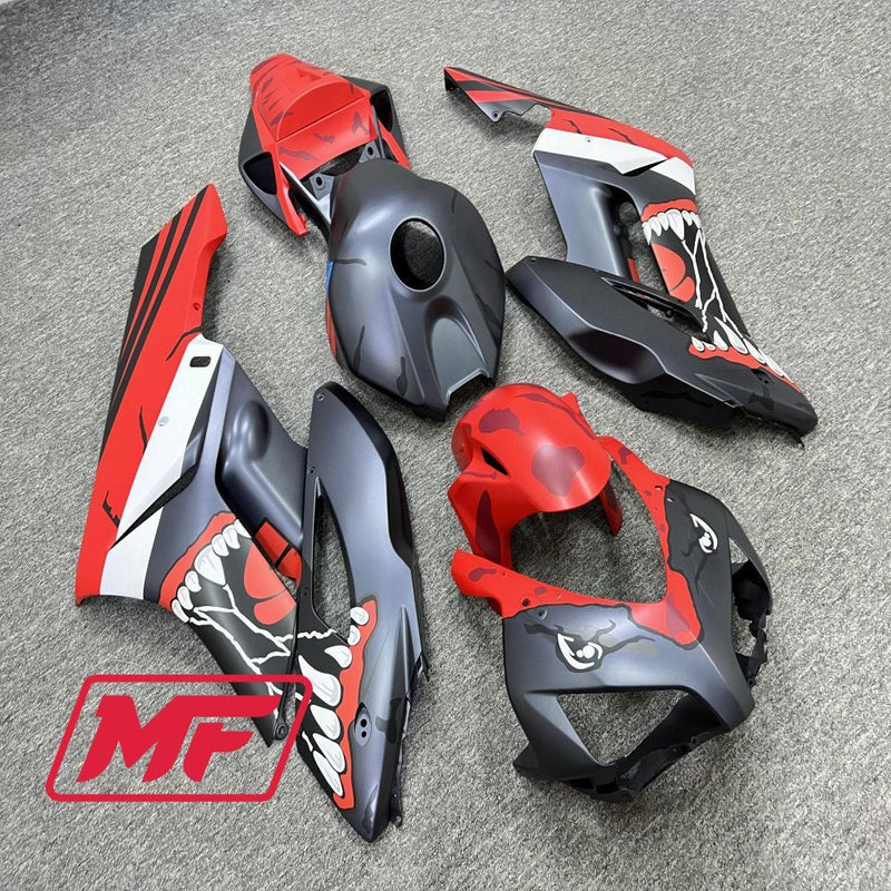 Load image into Gallery viewer, Monster Fairings Full Kit Honda CBR1000RR 04-05 Monster Red + Windshield + Gas Tank Cover
