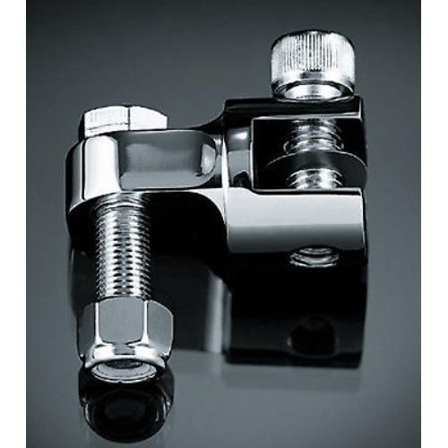 Load image into Gallery viewer, KURYAKYN CHROME FOOTPEG AND STIRRUP EXTENDERS HARLEY DIRECT REPLACEMENT PR 8043
