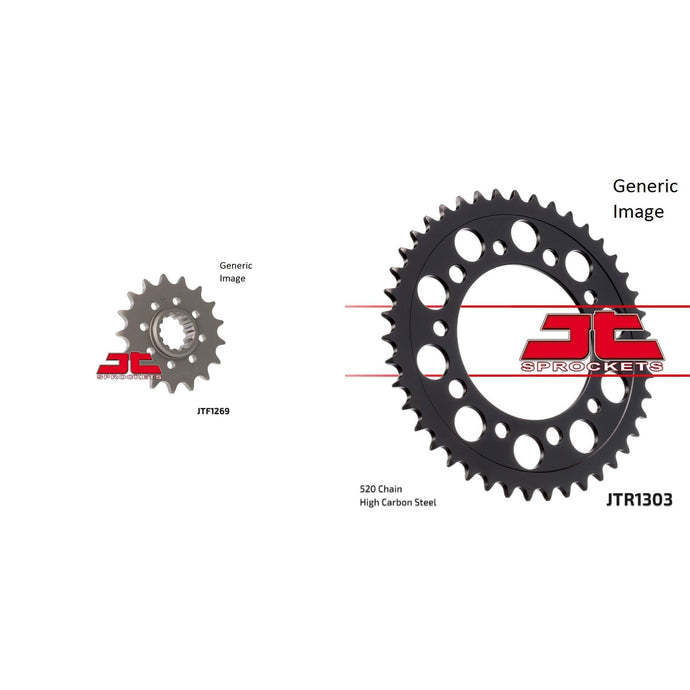 Front & Rear Sprocket Kit fits Street HONDA CBR900RR 1993-1995