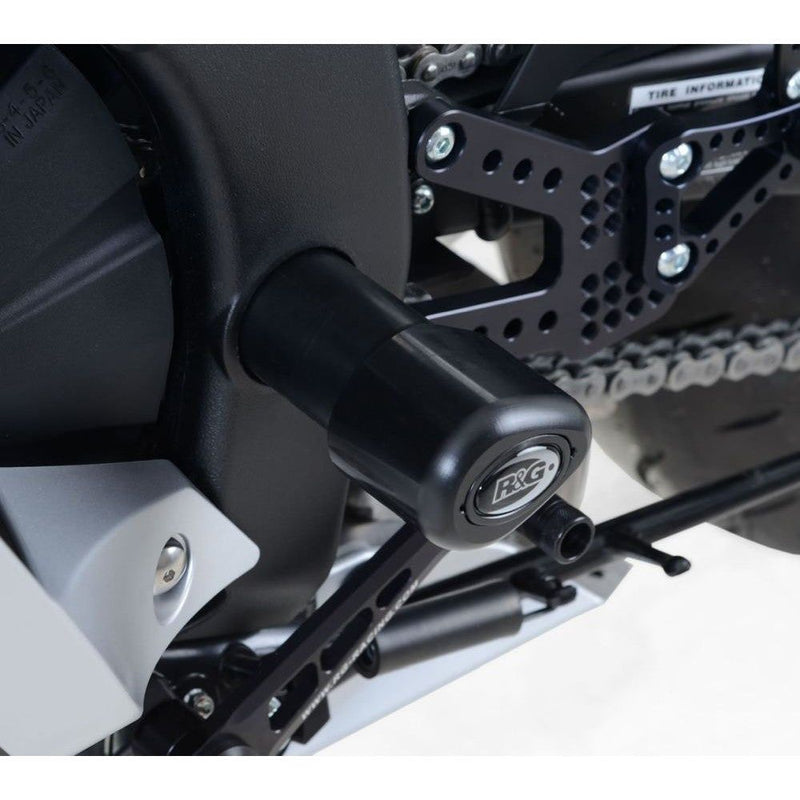 Load image into Gallery viewer, R&amp;G Racing Black Aero Style Crash Protection Bobbins For 2006-2020 Yamaha YZF R6
