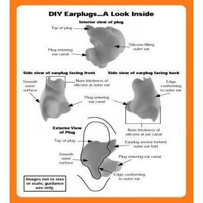 Load image into Gallery viewer, R&amp;G Racing DIY Moulded Ear Plugs For 2016-2018 Aprilia Dorsoduro 750 ABS

