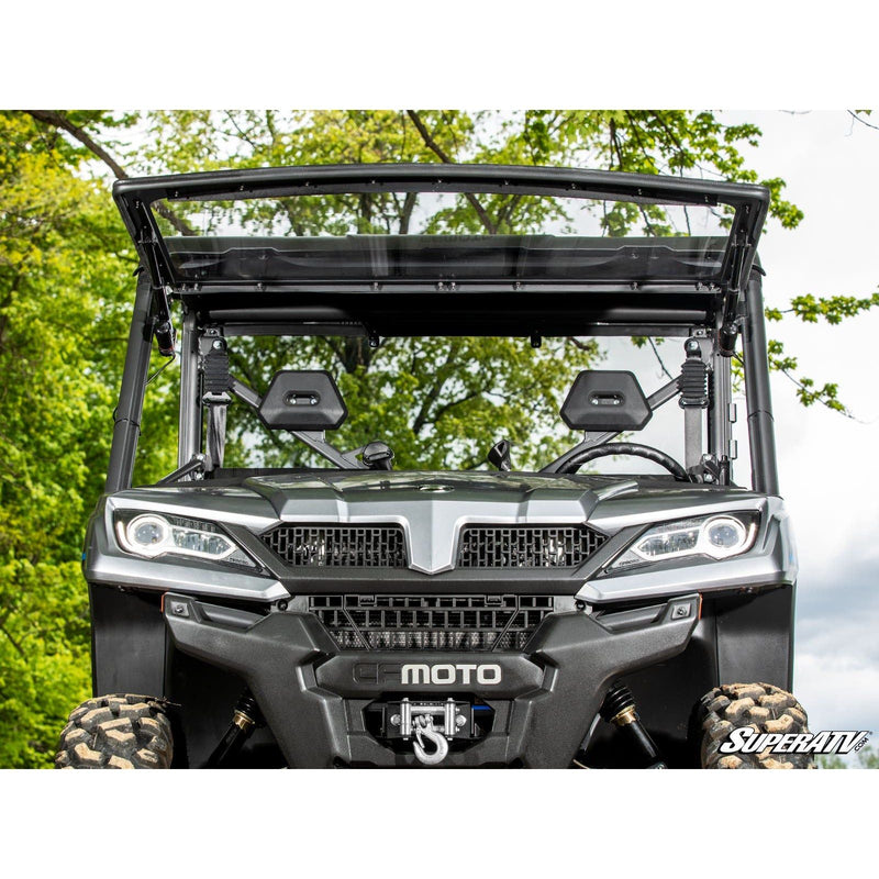 Load image into Gallery viewer, SuperATV CFMOTO UForce 1000 MaxDrive Power Flip Windshield PFWS-CF-UF1000-70
