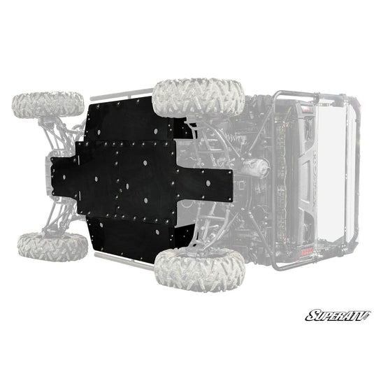 SuperATV Honda Pioneer 700-4 Full Skid Plate FSP-H-PIO7004