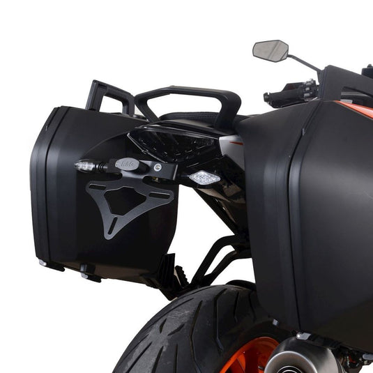 R&G Racing Black Tail Tidy License Plate Holder For 2016-2020 KTM 1290 Super Duke GT
