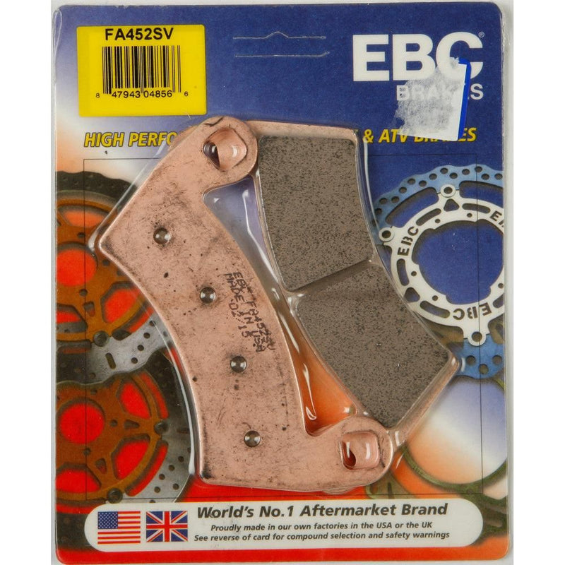 Load image into Gallery viewer, EBC 1 Pair SV Series Severe Duty Brake Pads MPN FA452SV

