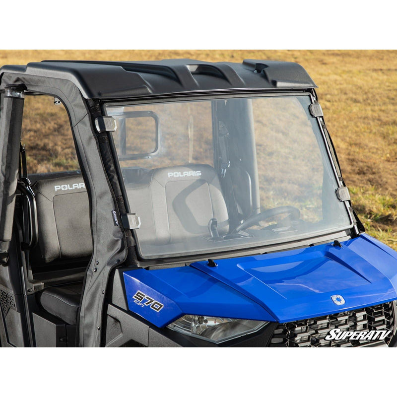 Load image into Gallery viewer, SuperATV Polaris Ranger SP 570 Scratch-Resistant Full Windshield WS-P-RAN570SP-70
