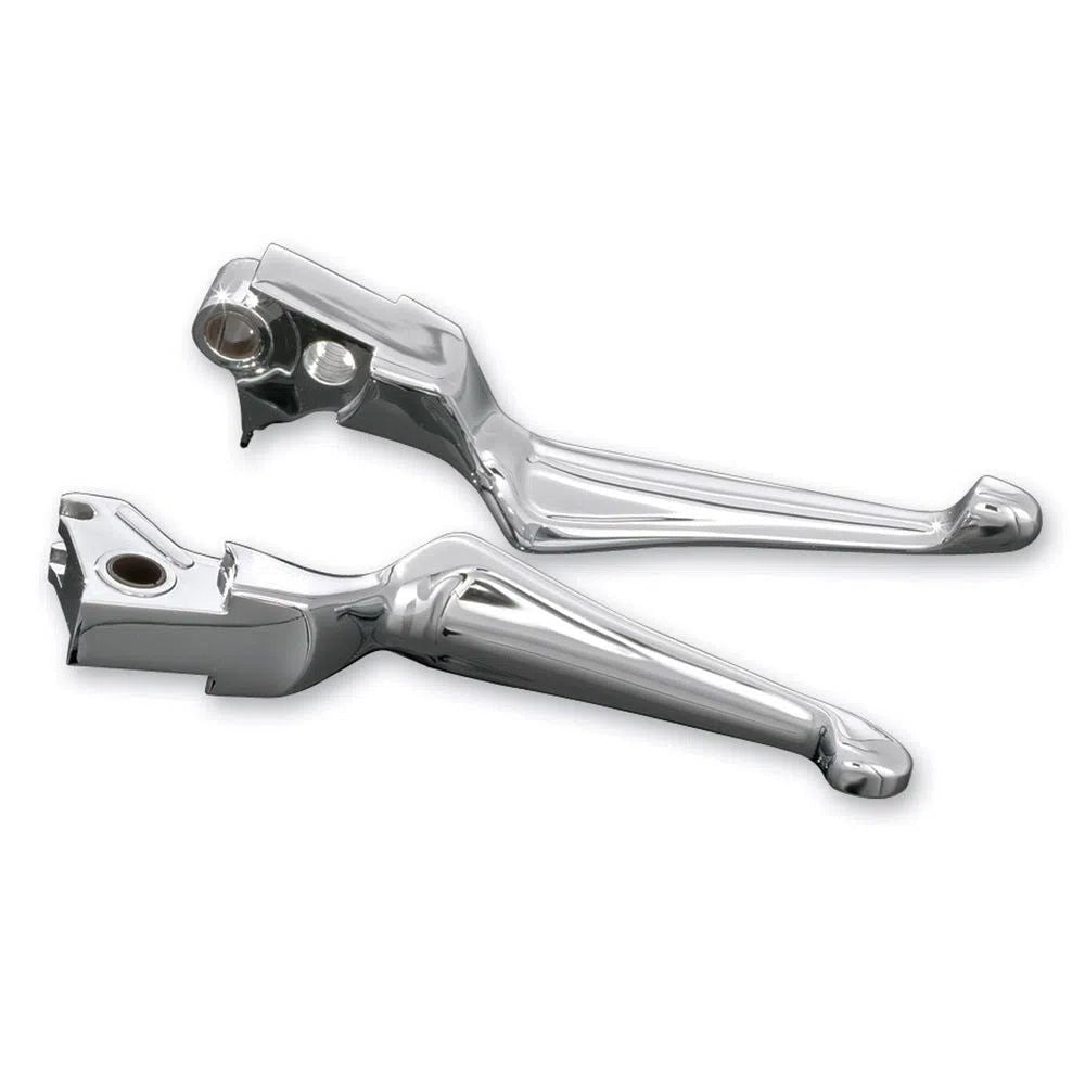 Harley FLTRX Road Glide Custom 2010-2013Boss Blade Levers Chrome by Kuryakyn