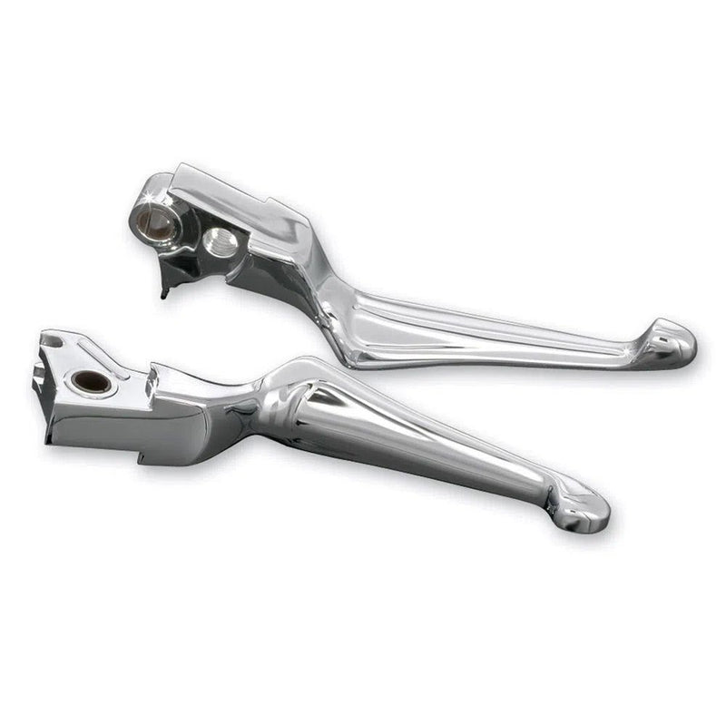 Load image into Gallery viewer, Harley FLTRX Road Glide Custom 2010-2013Boss Blade Levers Chrome by Kuryakyn

