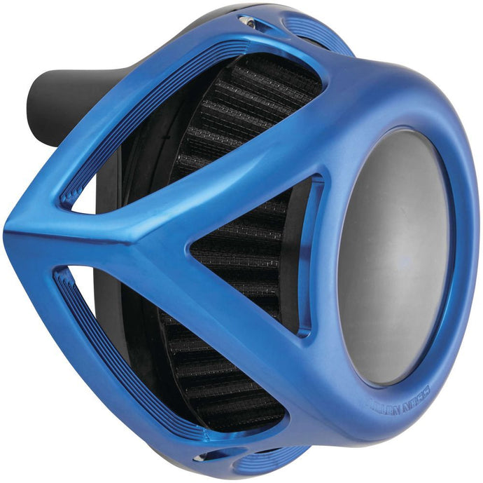Arlen Ness Clear Tear Sucker Blue Air Cleaner 18-949