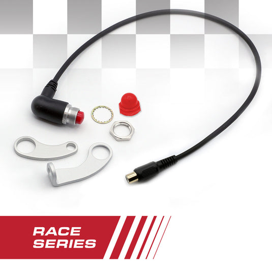 Rugged Radios Motorcycle RACE Push To Talk (PTT) with RCA Jack PTT-MC-RACE-RCA